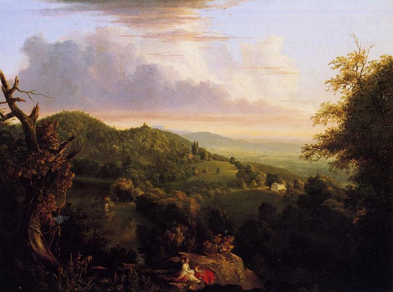 Thomas Cole View of Monte Video, Seat of Daniel France oil painting art